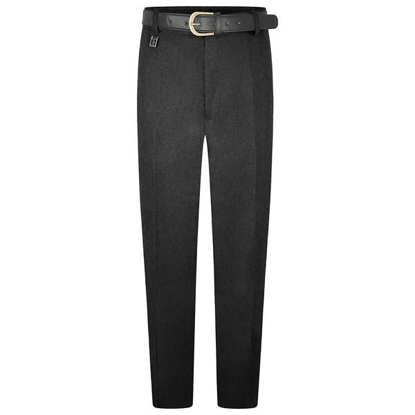 Senior Boys' Extra Sturdy Fit Trousers, Half Elasticated
