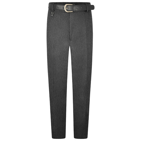 Senior Boys' Extra Sturdy Fit Trousers, Half Elasticated