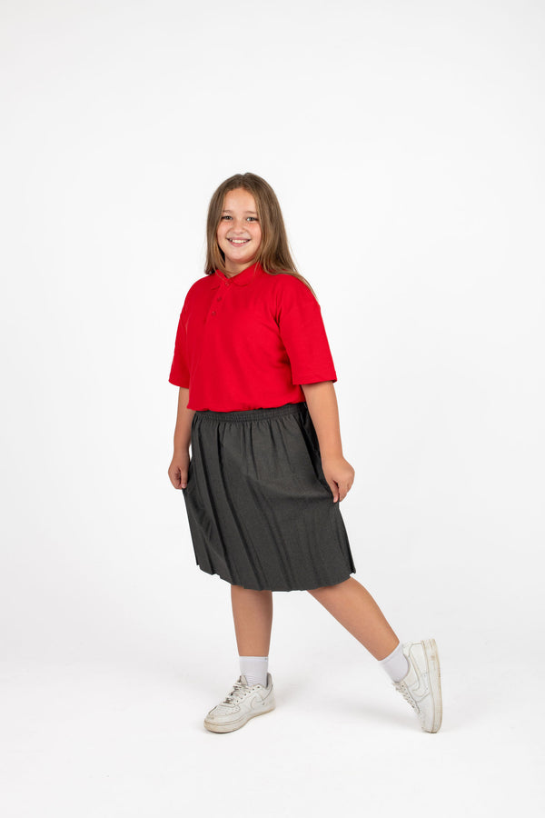 Zeco Fully Elasticated Box Pleat School Skirt