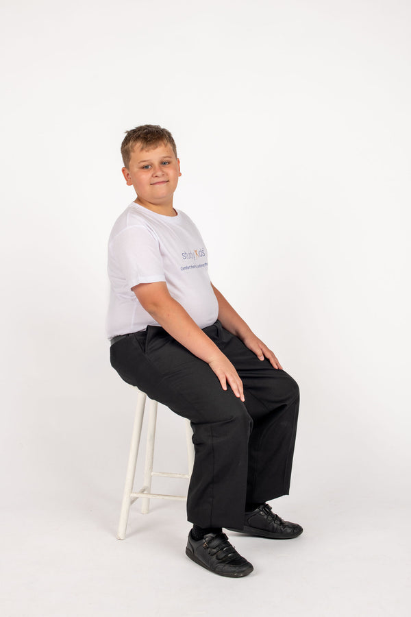 Green Label Elasticated Waist Sturdy Fit Trouser
