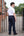 Zeco Half Elastic Sturdy Fit School Trousers - Navy (SFT)