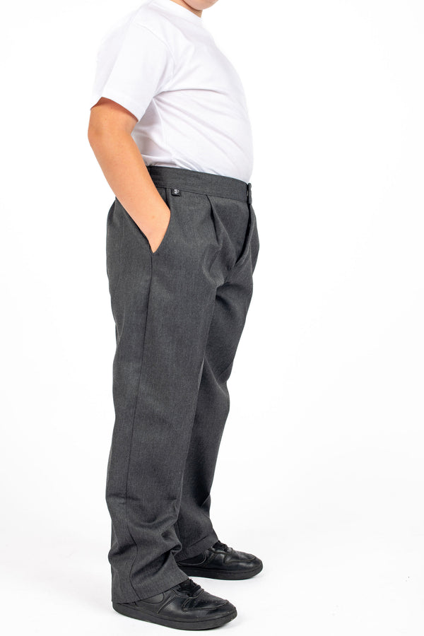 Innovation Sturdy Fit Pleated Front Junior School Trousers (Red Label)