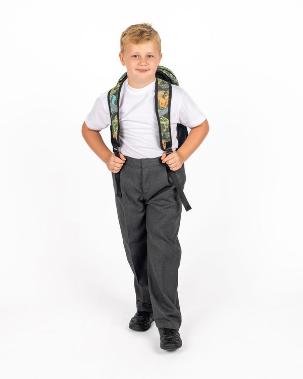Innovation Sturdy Fit Pleated Front Junior School Trousers (Red Label)