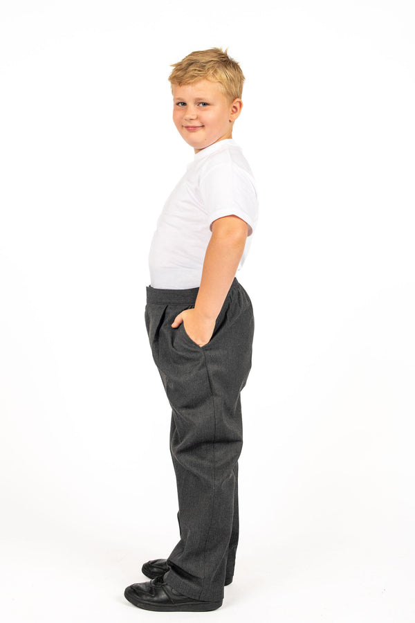 Innovation Sturdy Fit Pleated Front Junior School Trousers (Red Label)