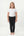 Pull On Stretch Jeans with Drawstring Waist, Plus Fit, Black, styled
