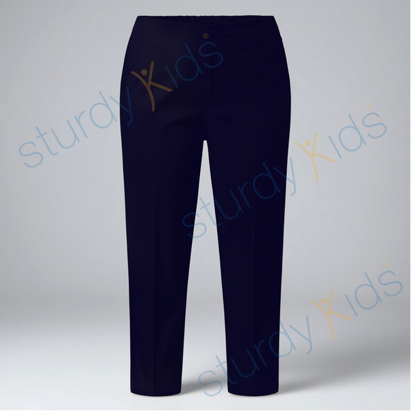 Girls Half Elasticated Pull-On Trousers
