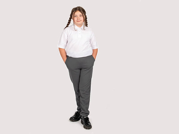 Generous Fit School Trousers