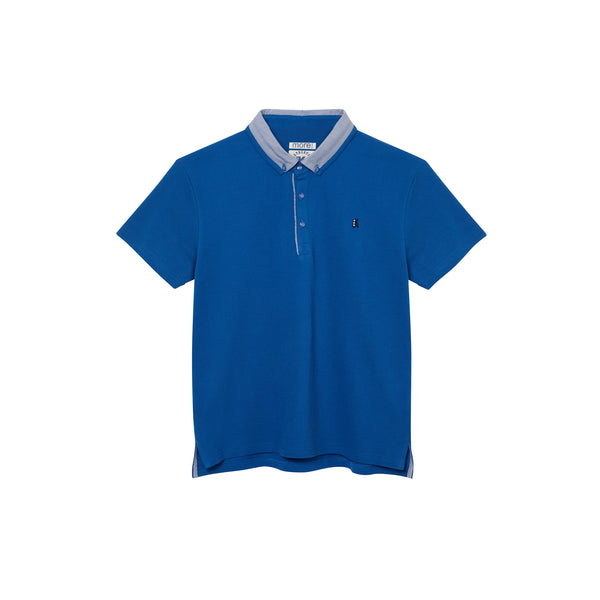 Polo Shirt, Sturdy Fit, Cobalt Blue