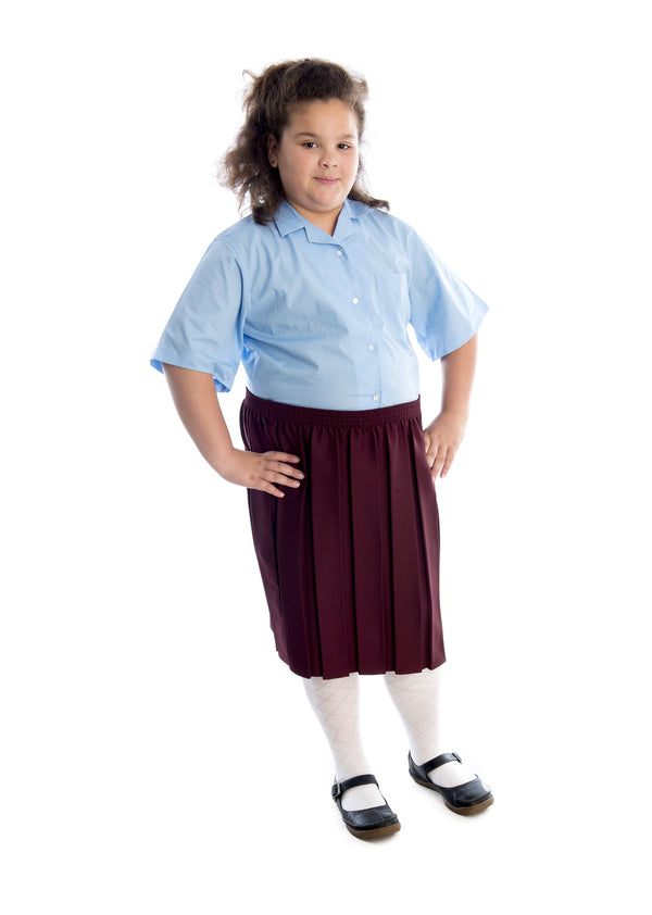 Zeco Fully Elasticated Box Pleat School Skirt