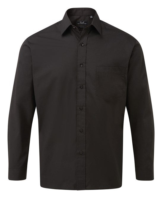 Premier Long Sleeve Poplin Shirt - Single Pack PR200