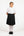 Girl's All Round Drop Waist Pleated Skirt - Grey, Black or Navy