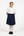 Girl's All Round Drop Waist Pleated Skirt - Grey, Black or Navy