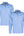 Girls Straight Cut Long Sleeve Blouses Twin Pack (GLBT)