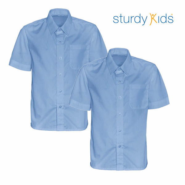 Innovation Short Sleeve Twin Pack Boys Shirts
