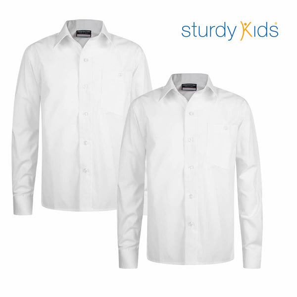 Innovation Long Sleeve Twin Pack Boys Shirts