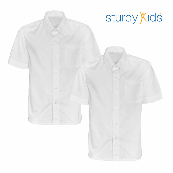 Innovation Short Sleeve Twin Pack Boys Shirts