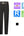 Zeco Extra Long Leg Senior Trousers 35in Inside Leg